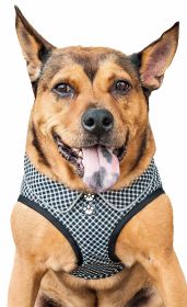 Pet Life 'Checkerwag' Checkered Buttoned Mesh Reversible And Breathable Adjustable Dog Harness