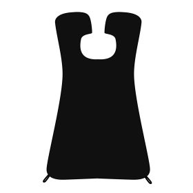 Facial Hair Beard Catcher Cape Beard Shave Apron Beard Whiskers Shaving Apron Cape Facial Hair Trimmings Sink Bib w/ 2 Suction Cups