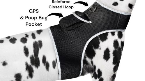 Affordable GPS Realtime Wireless Pet Tracker GSM Portable Pet Locator Size:M